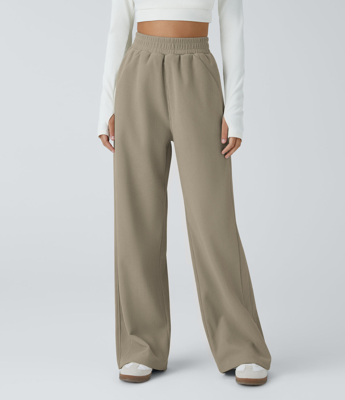 Cordhose in Crockery – Vorderansicht