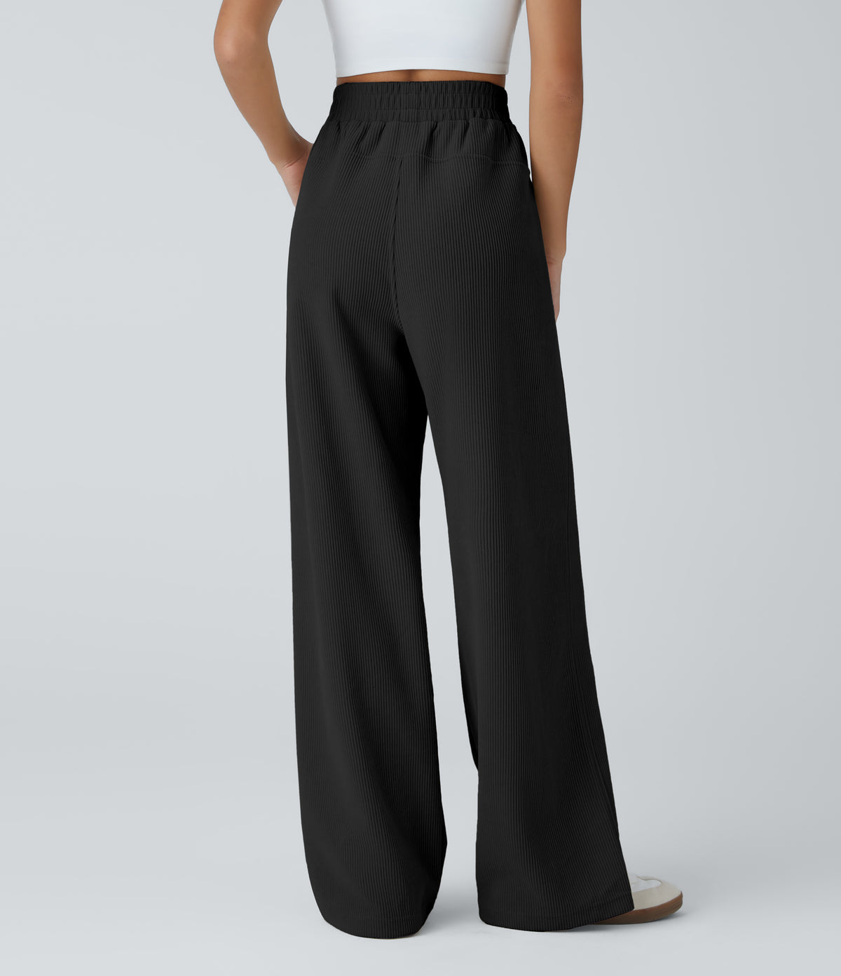 Cordhose in Schwarz – Ansicht 2
