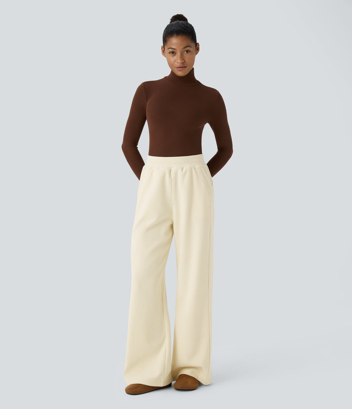 Cordhose in Vanilla Ice – Detailansicht 6