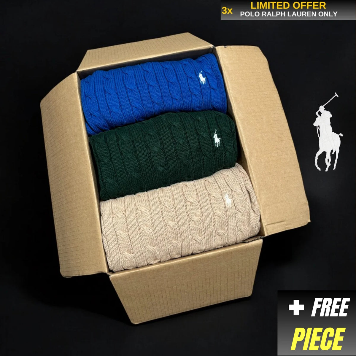 EVORIA Vintage Mystery Box – Ralph Lauren Knitwear