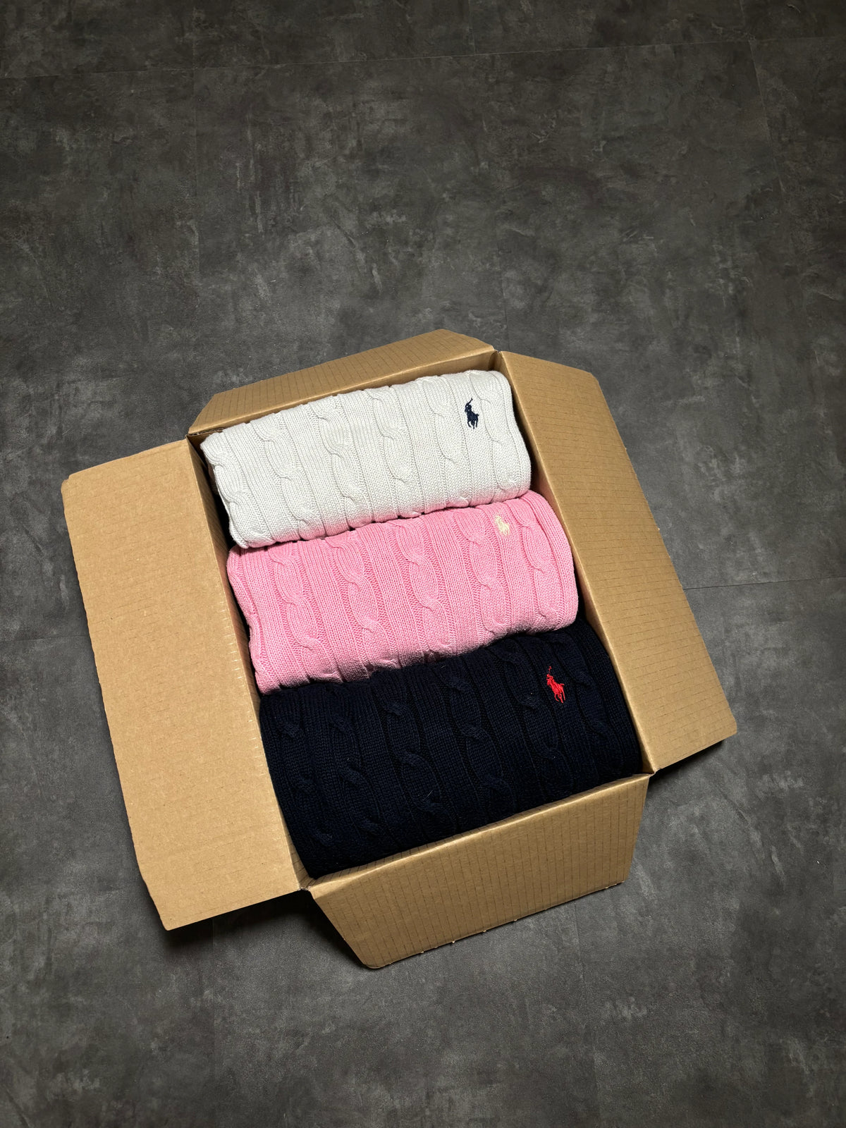 EVORIA Vintage Mystery Box – Ralph Lauren Knitwear
