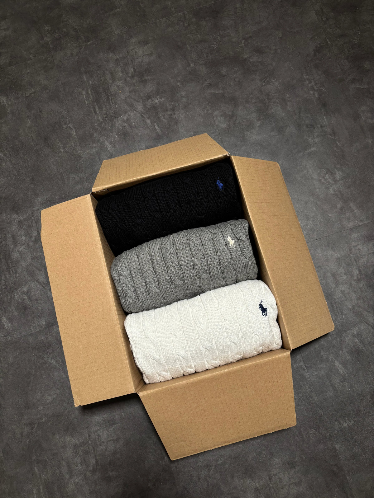 EVORIA Vintage Mystery Box – Ralph Lauren Knitwear