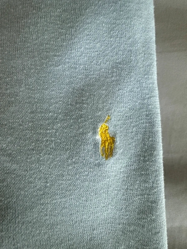 Polo Ralph Lauren Pima-Cotton Pullover – Hellgrau/Puderblau – S – Originalansicht 3