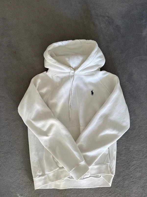 Polo Ralph Lauren Hoodie – Weiß – Kinder L/6 (Fit ca. S) – Originalansicht 2