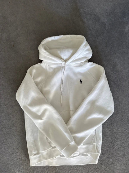 Polo Ralph Lauren Hoodie – Weiß – Kinder L/6 (Fit ca. S) – Originalansicht 3
