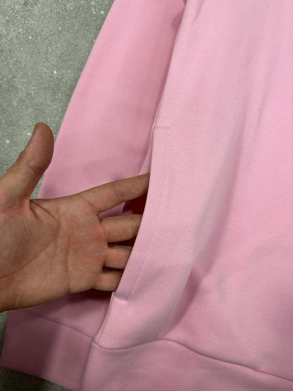 Ralph Lauren Half-Zip Sweatshirt – Rosa – M – Originalansicht 5