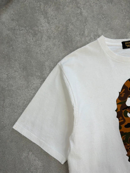 BAPE × MCM Graphic T-Shirt – Weiß – XL – Originalansicht 2