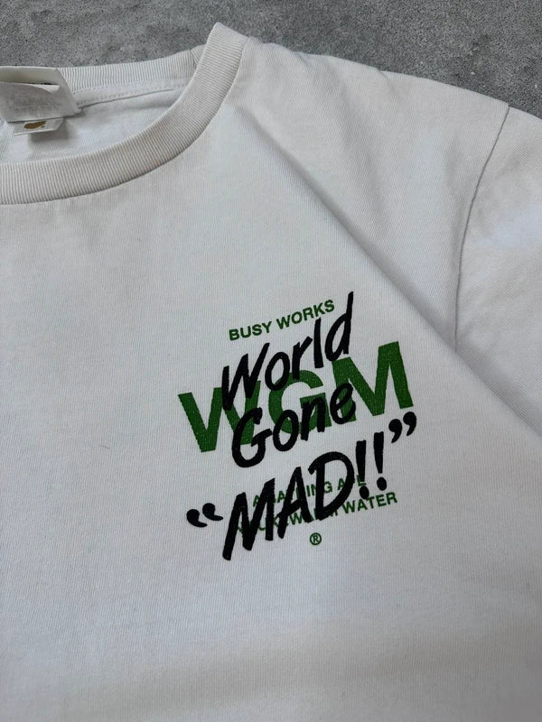 BAPE WGM Graphic T-Shirt – Weiß – M