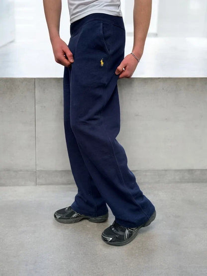 Polo Ralph Lauren Jogginghose – Navy – L – Offener Custom-Saum – Originalansicht 5