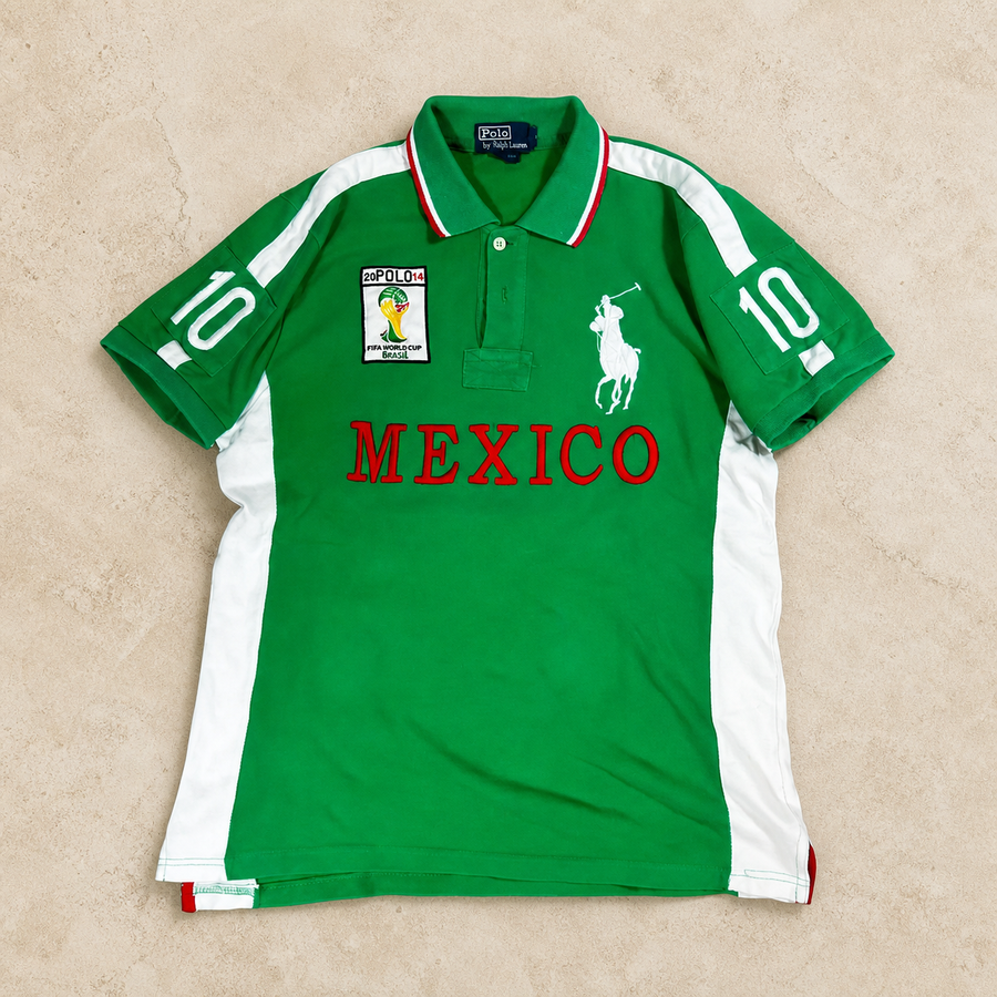 Polo Ralph Lauren Mexico 2014 Polohemd – Grün – L